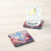 ニューヨークシティスカイラインコルクコースター – アーバントラベル コースター (右側)