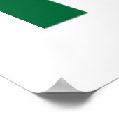 ニューヨークシティスカイラインタイポグラフィ ポスター (角)