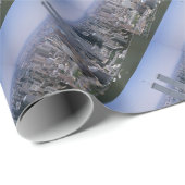 ニューヨークシティスカイラインツインタワーズ ラッピングペーパー (ロールコーナー)