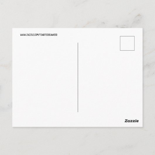 ニューヨークシティスカイラインナイトハガキ ポストカード (裏面)