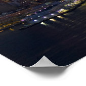 ニューヨークシティスカイラインパノラマ08 ポスター (角)