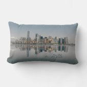 ニューヨークシティスカイライン装飾用クッション ランバークッション (正面)