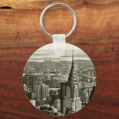ニューヨークシティスカイライン キーホルダー (正面)