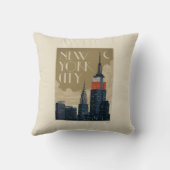 ニューヨークシティスカイライン クッション (裏面)