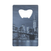 ニューヨークシティスカイライン クレジットカード栓抜き (裏面)