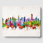 ニューヨークシティスカイライン ゲストブック (裏面)