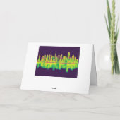 ニューヨークシティスカイライン シーズンカード (裏面)