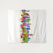 ニューヨークシティスカイライン タペストリー (正面(横))