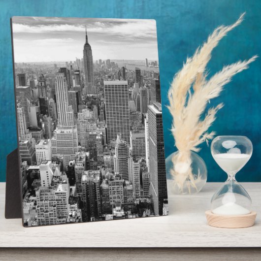 ニューヨークシティスカイライン フォトプラーク (側面)