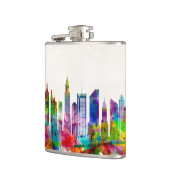 ニューヨークシティスカイライン フラスク (左)