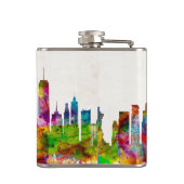 ニューヨークシティスカイライン フラスク (裏面)
