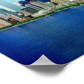 ニューヨークシティスカイライン ポスター (角)