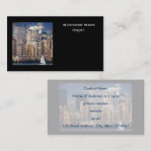 ニューヨークシティスカイライン 名刺 (正面/裏面)