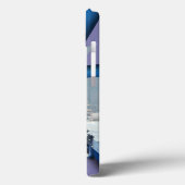 ニューヨークシティスカイライン |青3D Case-Mate iPhoneケース (裏面 / 左)