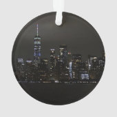 ニューヨークシティスカイライン#3オーナメント オーナメント (裏面)