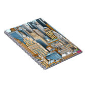 ニューヨークシティスケープイラストレーション ノートブック (右側)