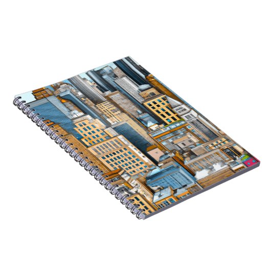 ニューヨークシティスケープイラストレーション ノートブック (右側)