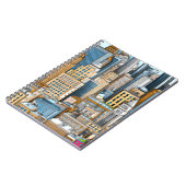 ニューヨークシティスケープイラストレーション ノートブック (左側)