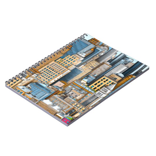 ニューヨークシティスケープイラストレーション ノートブック (左側)