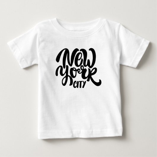 ニューヨークシティスタイル ベビーTシャツ (正面)