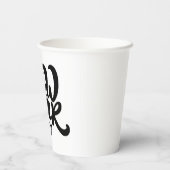 ニューヨークシティスタイル 紙コップ (裏面)