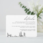 ニューヨークシティズ結婚ホテルルームブロック詳細 エンクロージャーカード (スタンド正面)
