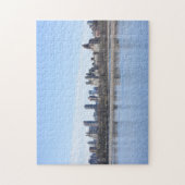 ニューヨークシティセントラルパークリザーバー写真 ジグソーパズル (縦)