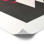 ニューヨークシティタイカラフルムズスクエアヴィンテージトラベル ポスター (角)