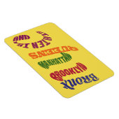 ニューヨークシティタイポグラフィNYCマグネット マグネット (右側)