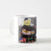 ニューヨークシティタイムスクエア – 統一された州- コーヒーマグカップ (正面左)
