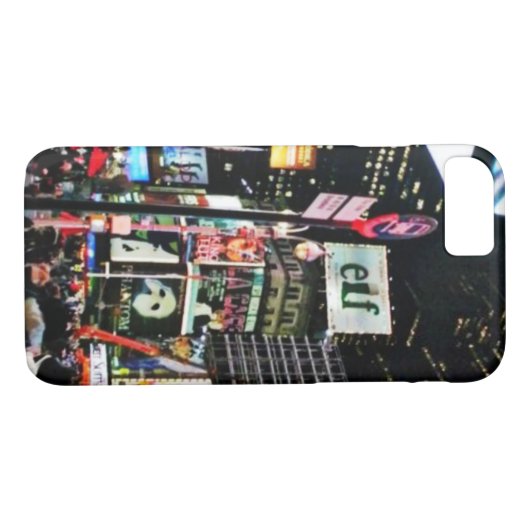 ニューヨークシティタイムズスクエアシティライト Case-Mate iPhoneケース (裏面(横))
