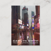 ニューヨークシティタイムズスクエアトラベルツーリズム写真集 名刺 (正面)