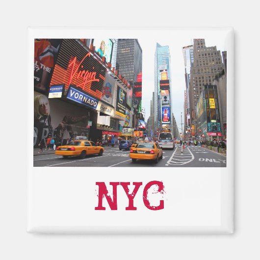 ニューヨークシティタイムズスクエア マグネット (正面)