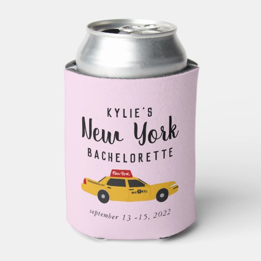 ニューヨークシティタクシーバチェロレッテ 缶クーラー (缶正面)