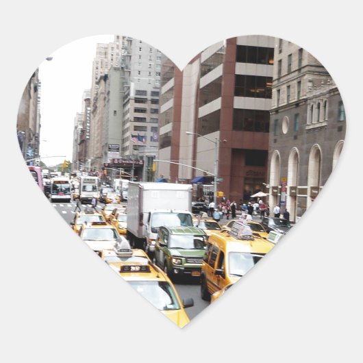 ニューヨークシティタクシー ハートシール (正面)