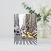 ニューヨークシティタクシー ポストカード (スタンド正面)