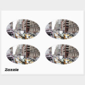 ニューヨークシティタクシー 楕円形シール (シート)