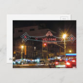 ニューヨークシティチャイナタウン ポストカード (正面/裏面)