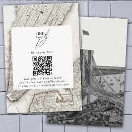 ニューヨークシティデスティネーションニューヨーク結婚ズ エンクロージャーカード