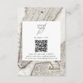 ニューヨークシティデスティネーションニューヨーク結婚ズ エンクロージャーカード (正面)