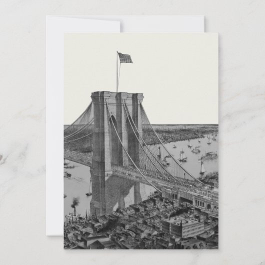 ニューヨークシティデスティネーションニューヨーク結婚ズ セーブザデート (裏面)