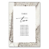 ニューヨークシティデスティネーションニューヨーク結婚ズ テーブルナンバー (正面)