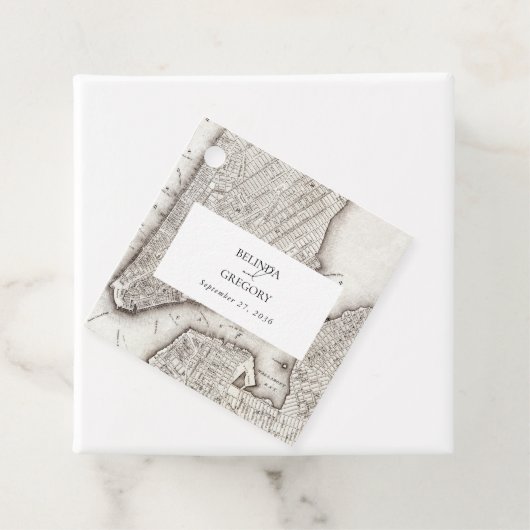 ニューヨークシティデスティネーションニューヨーク結婚ズ フェイバータグ (インサイチュ)