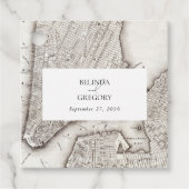 ニューヨークシティデスティネーションニューヨーク結婚ズ フェイバータグ (正面)