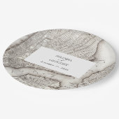 ニューヨークシティデスティネーションニューヨーク結婚ズ ペーパープレート (アングル)