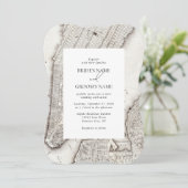 ニューヨークシティデスティネーションニューヨーク結婚ズ 招待状 (スタンド正面)