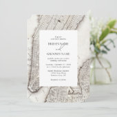 ニューヨークシティデスティネーションニューヨーク結婚ズ 招待状 (スタンド正面)