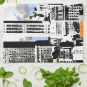 ニューヨークシティトラベル キッチンタオル (折り畳み)