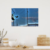 ニューヨークシティトラペズアーティスト@ Seaport ポスター (キッチン)