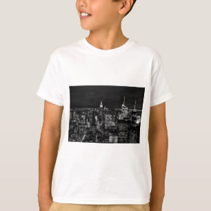 ニューヨークシティナイトスカイライン Tシャツ